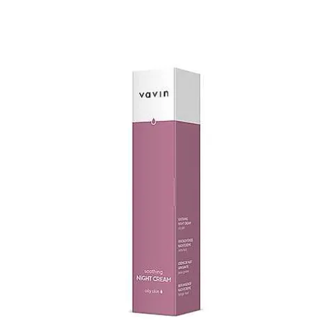 Vavin Soothing Night Cream - Oily Skin 50Ml